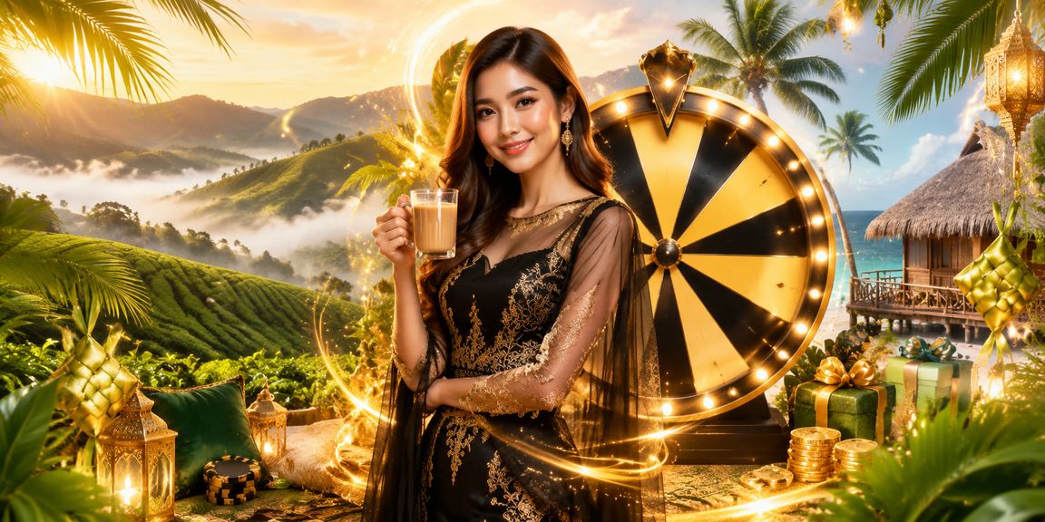 Promosi permainan roulette semasa Hari Raya Malaysia di 7500f